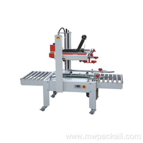 Sealed machine box semi automatic cardboard box sealing machine for paper carton/box